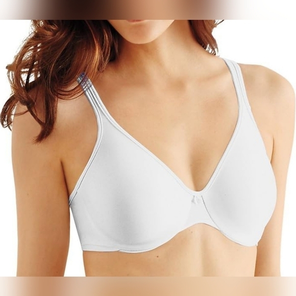Bali Women's Passion for Comfort Underwire Bra 34D | style 3383 | WHITE - Picture 1 of 8
